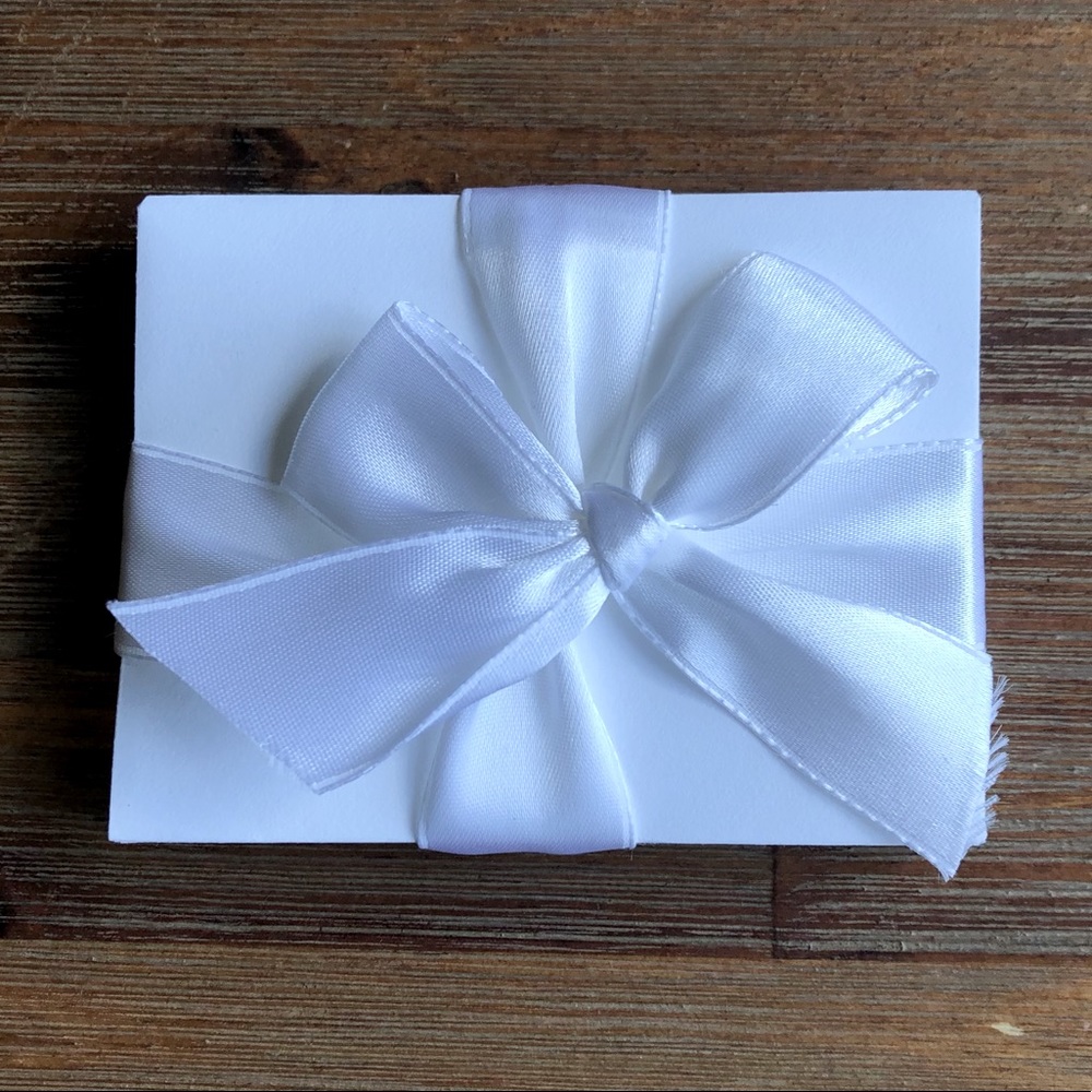 Tiffany embossed note cards 10 pack